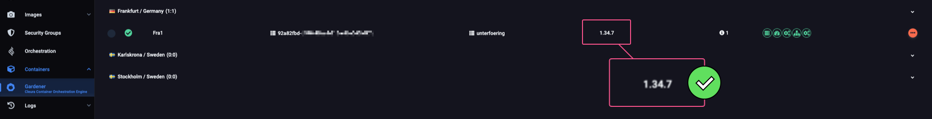 Kubernetes successfully upgraded