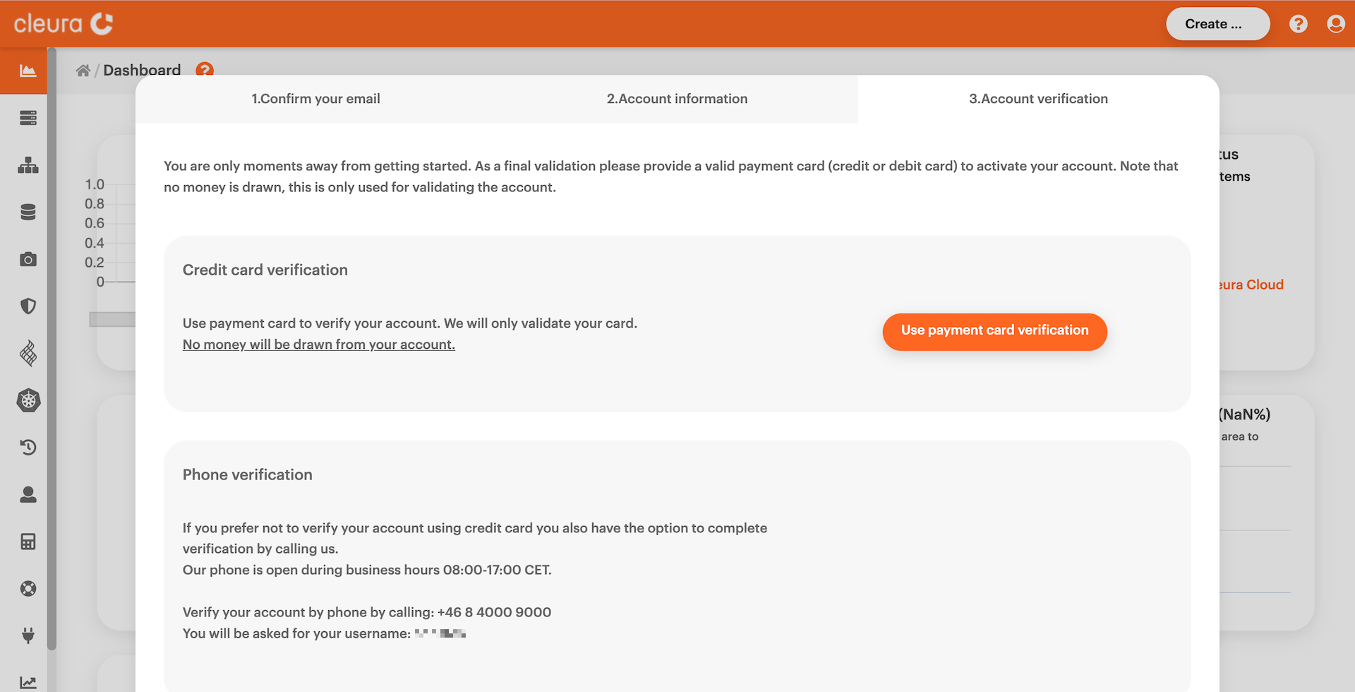 Account verification