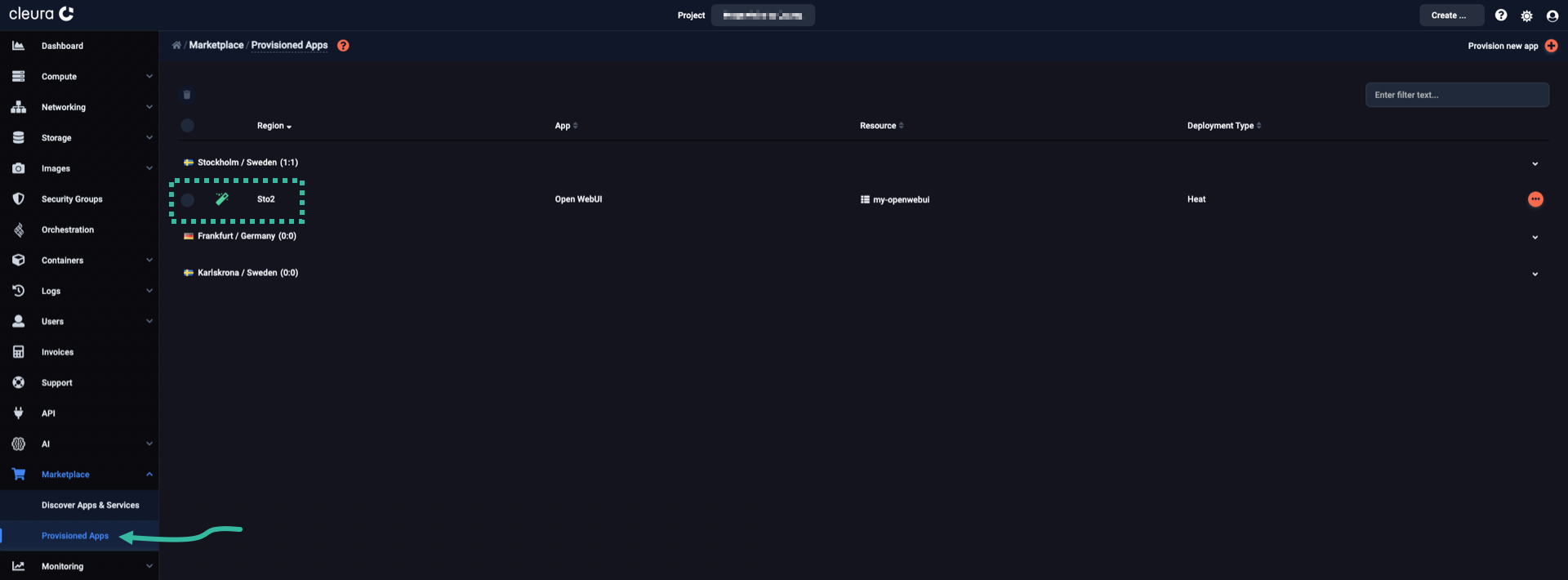 Check the deployment progress