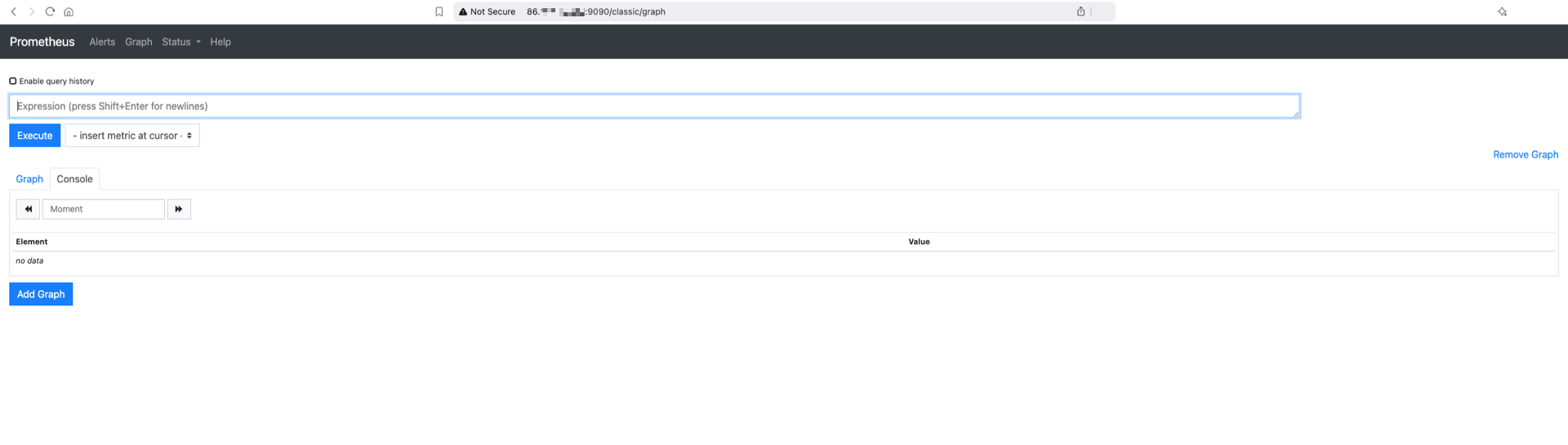 The Prometheus page