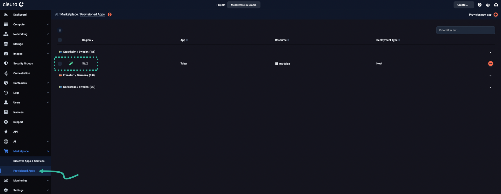 Check the deployment progress