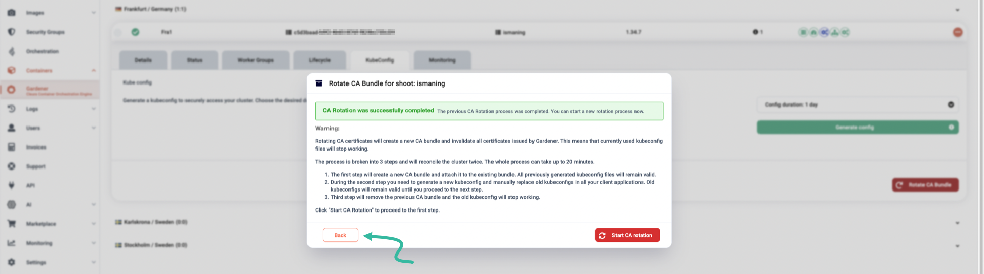 Time to create a fresh certificate-based kubeconfig file