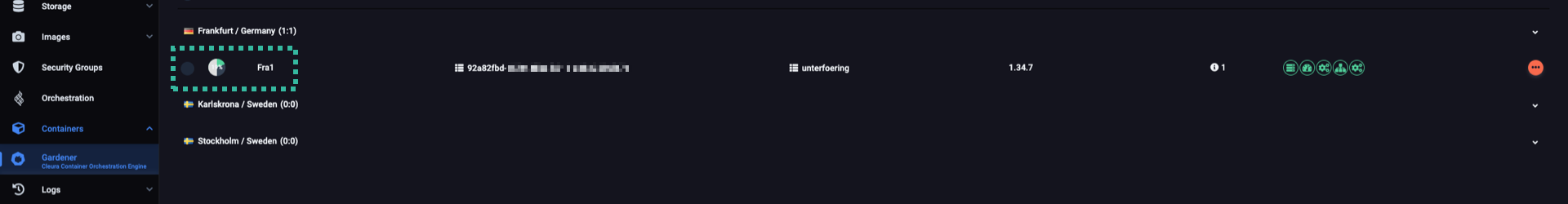 Kubernetes upgrade in progress