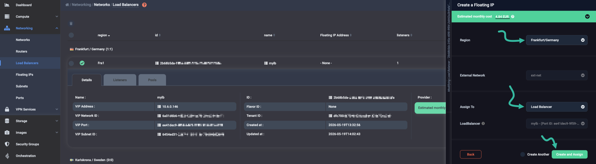 Configure attachment