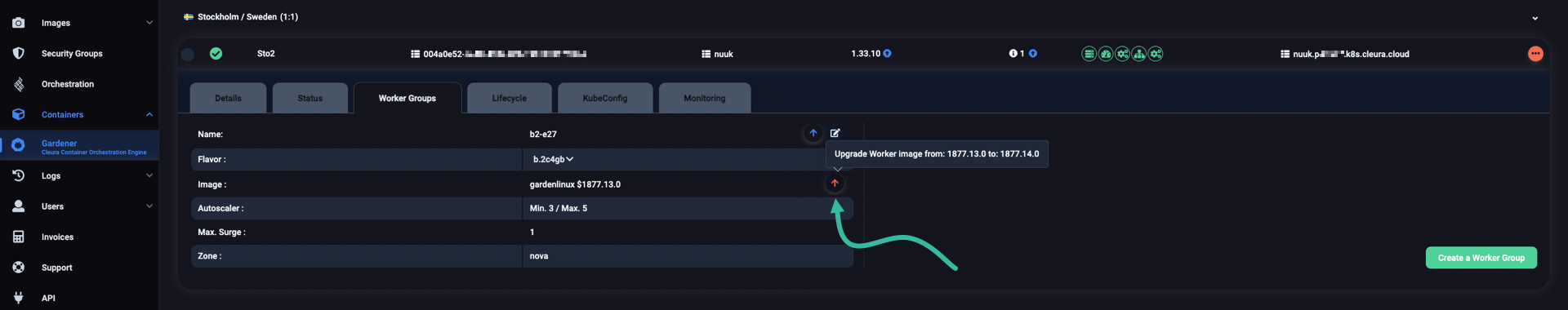 New machine image available