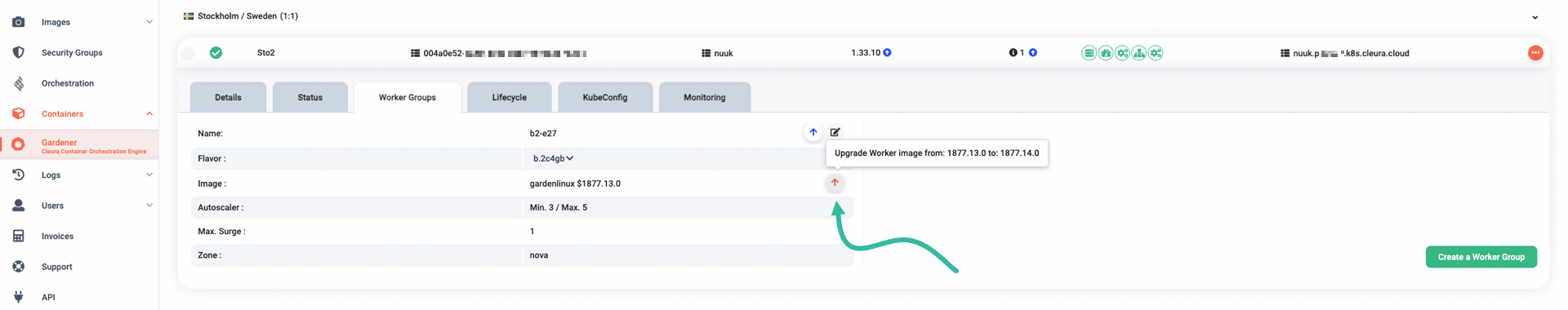 New machine image available