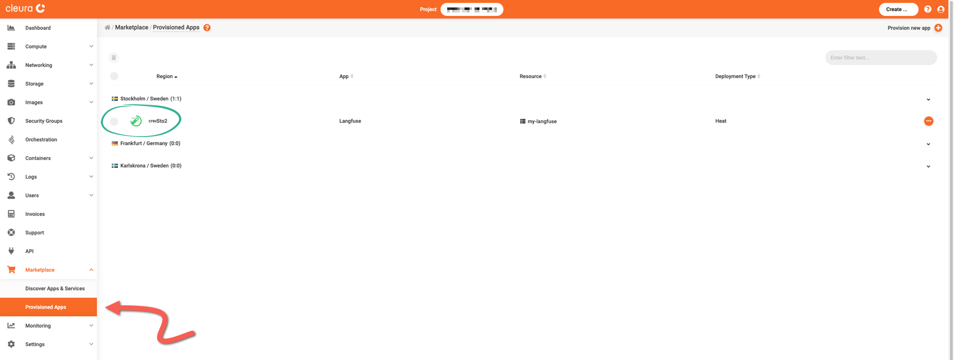 Check the deployment progress