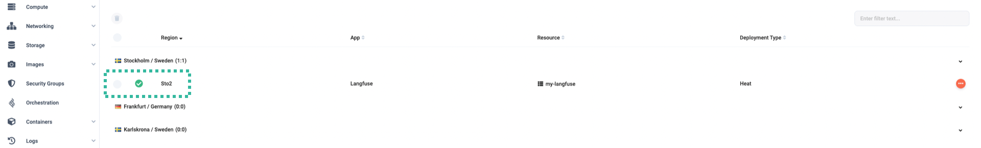 Langfuse is deployed