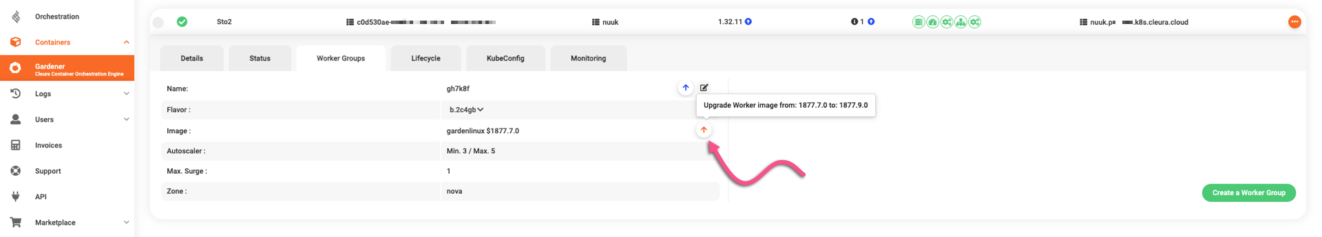 New machine image available