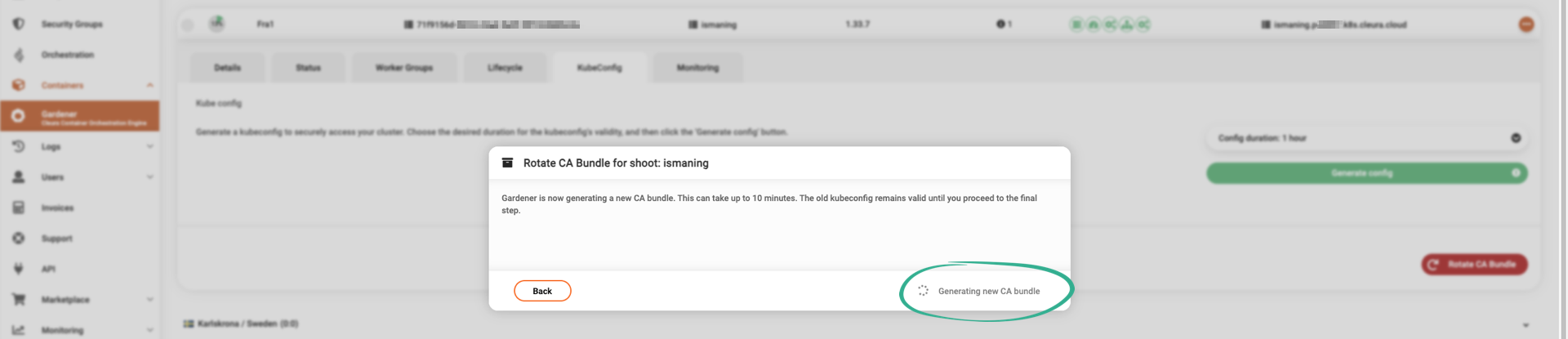 Generating a new CA bundle