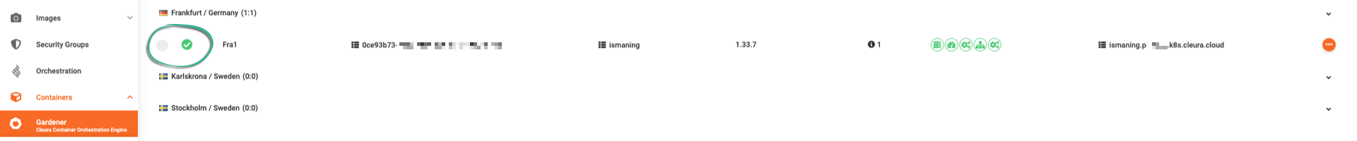 HA for control plane is now enabled
