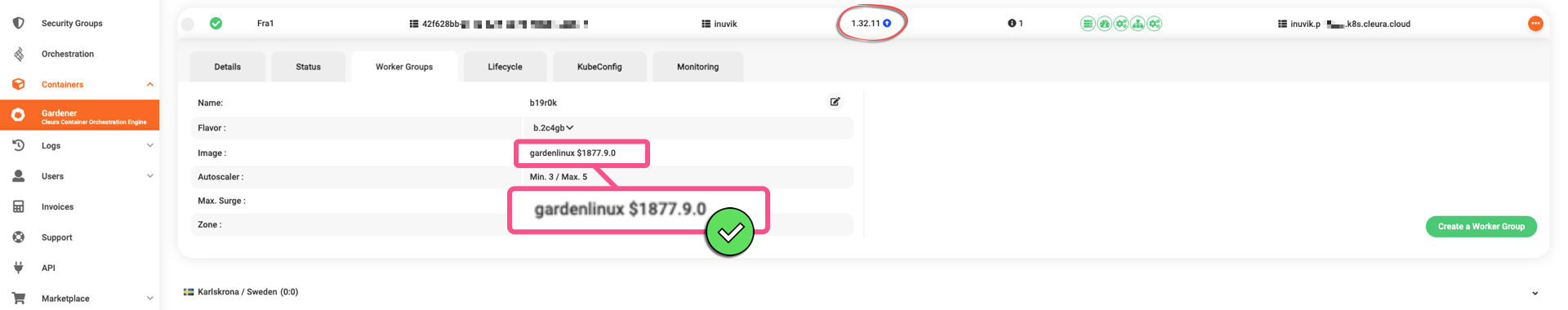Garden Linux upgraded