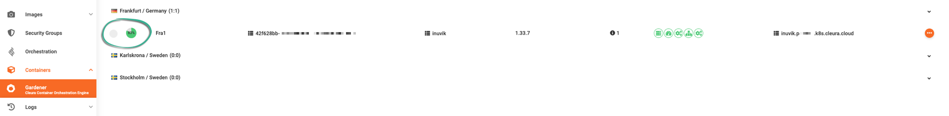 Kubernetes upgrade in progress