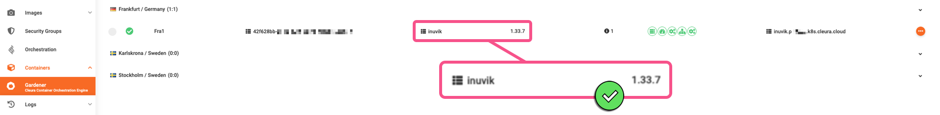Kubernetes successfully upgraded
