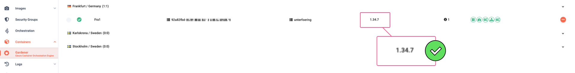 Kubernetes successfully upgraded