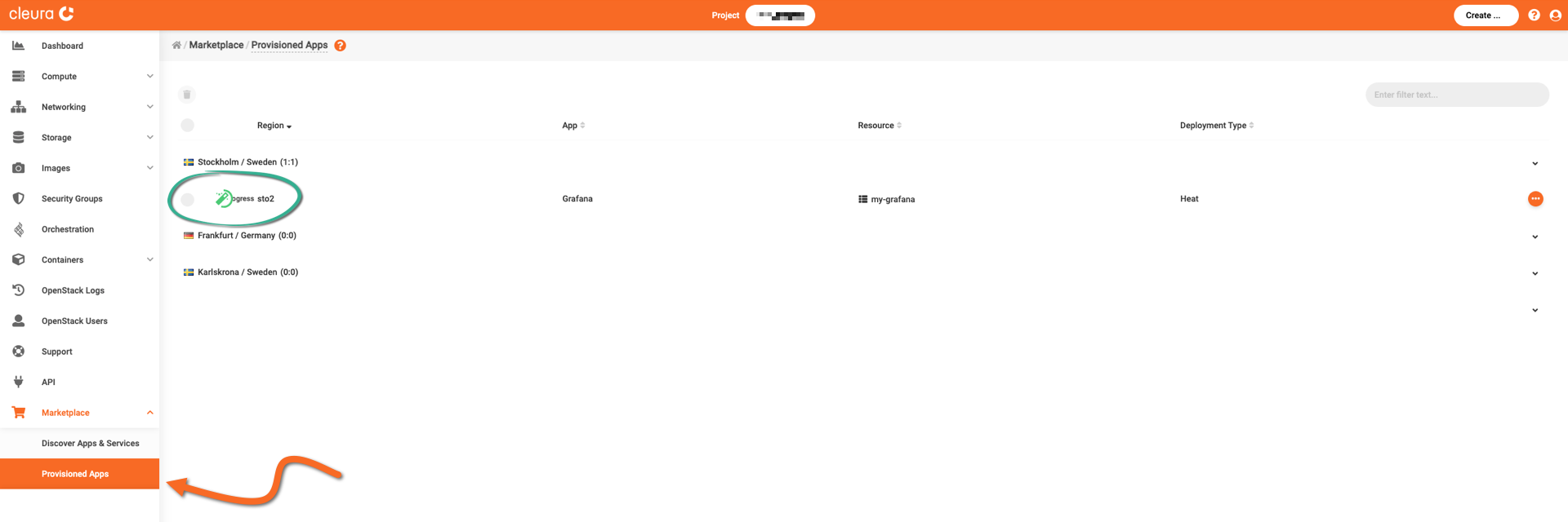 Check the deployment progress