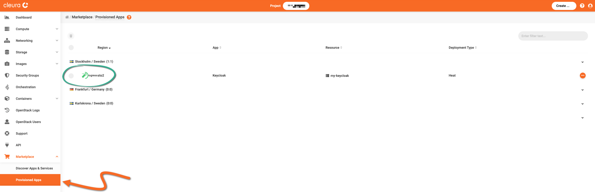 Check the deployment progress