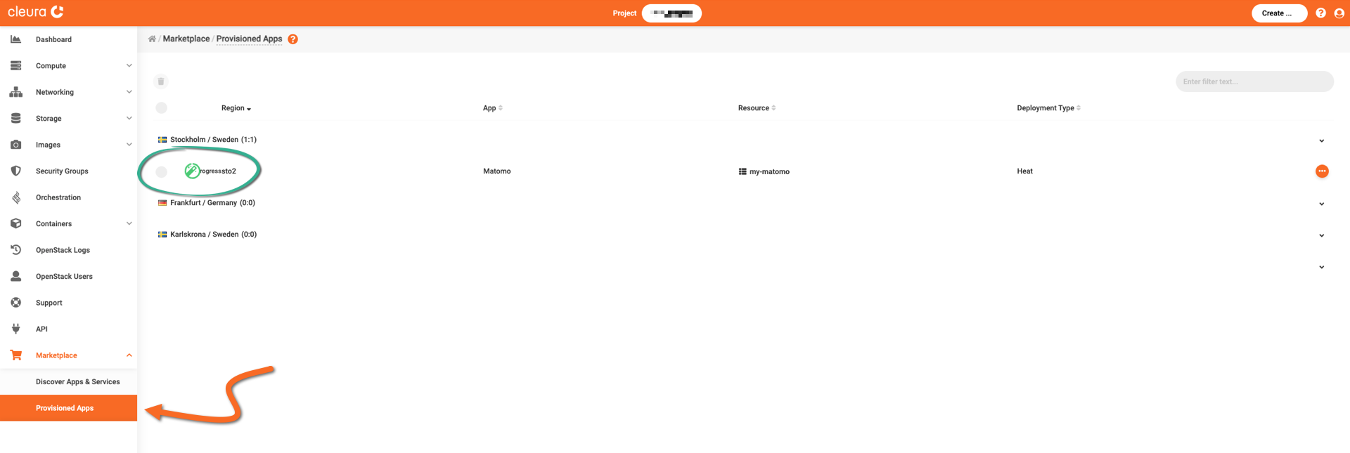 Check the deployment progress