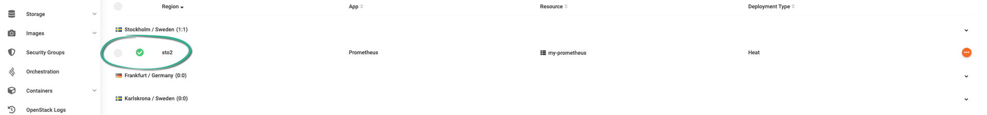 Prometheus is deployed