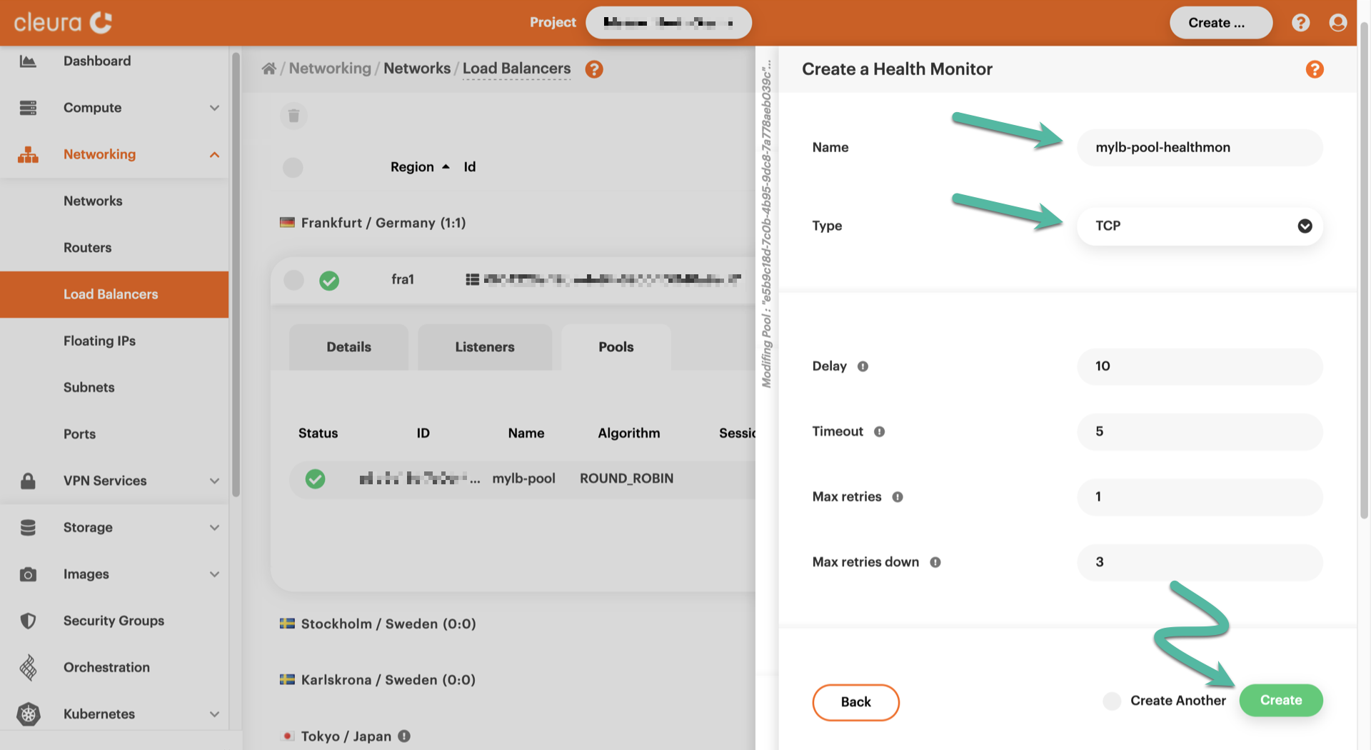 Define health monitor characteristics